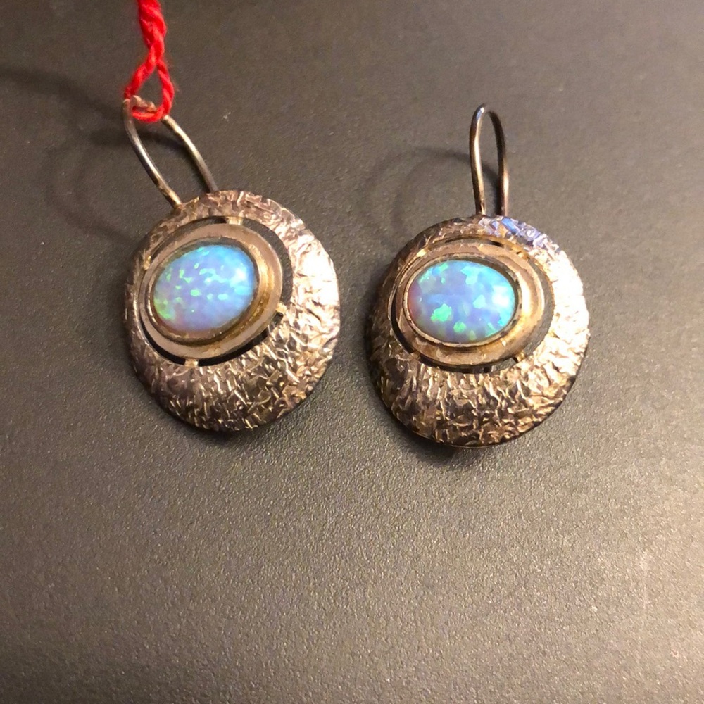 Handmade Silvia Rozenfeler earrings
